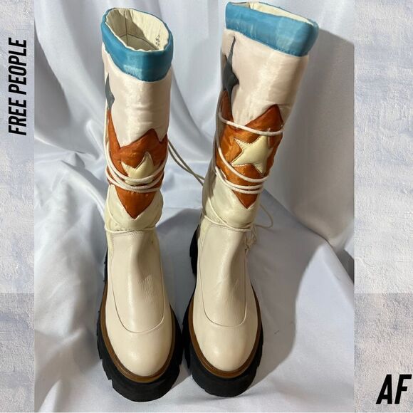 FREE PEOPLE MONTROSE PUFFER BOOTS NEW - Picture 7 of 12